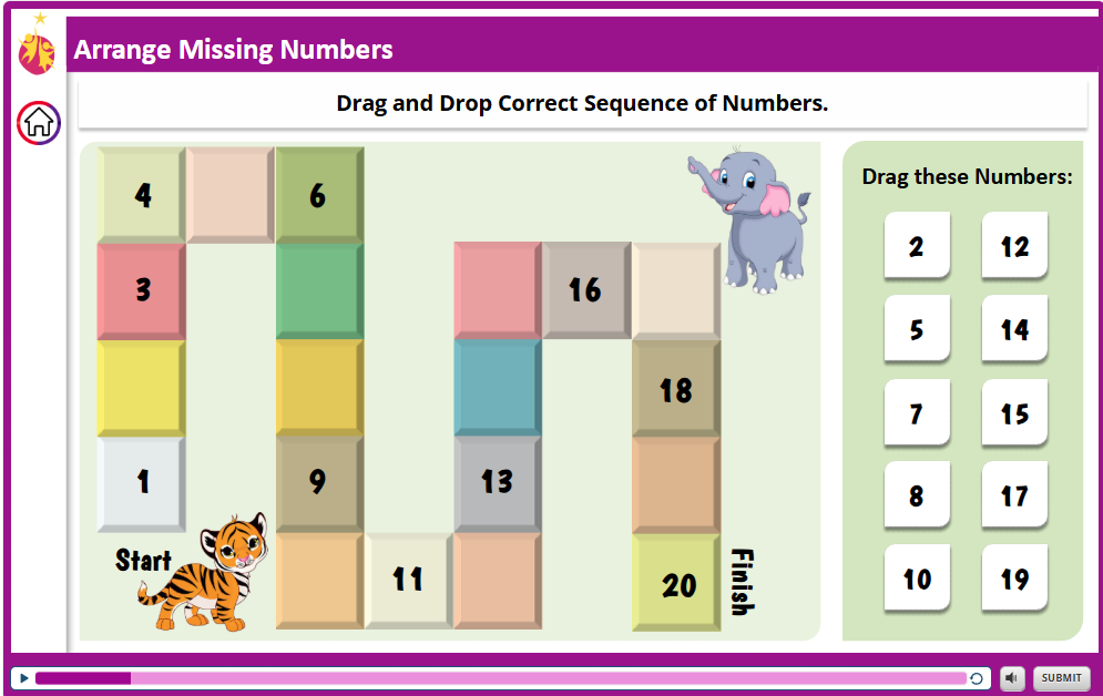 Arrange Missing Numbers cover